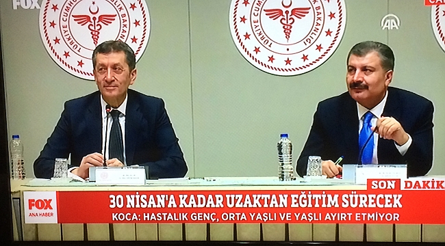 Okul tatili 30 Nisana uzatıldı