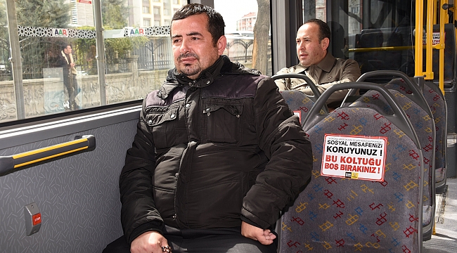 Toplu Ulaşımda sosyal mesafeye dikkat