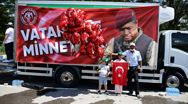 Konyaspor'dan yine anlamlı etkinlik
