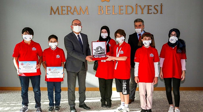  ‘Bilim Kurdu’ başkan Kavuş’u ziyaret etti