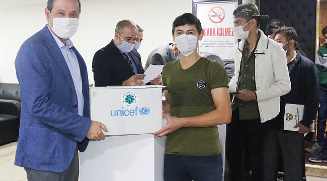 KONESOB’tan Konyalı çıraklara hijyen seti