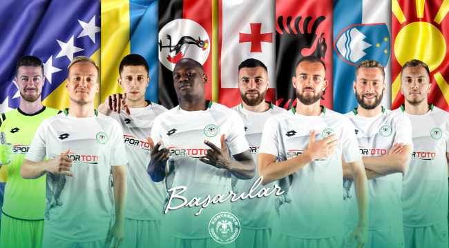 Konyaspor'dan 8 futbolcu milli takımlarına davet edildi