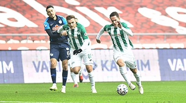 Konyaspor sahasında yine kayıp! 1-1