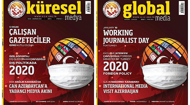 KGK Küresel Medya Dergisi’nin 10 Ocak özel sayısı çıktı