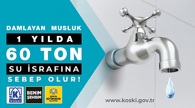 Konya Su Tasarrufunda Da Öncü Olacak