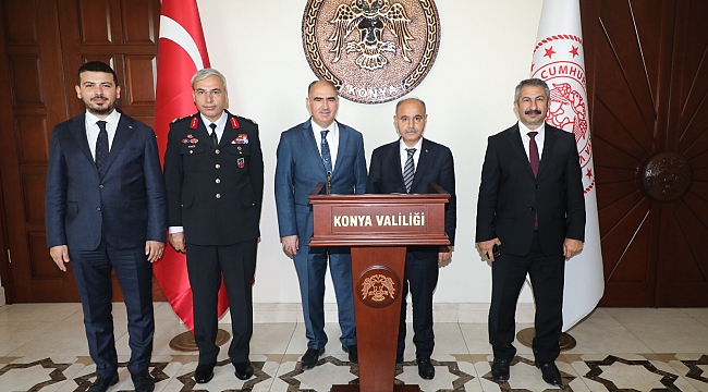 Emniyet Genel Müdürü Aktaş Konya'da
