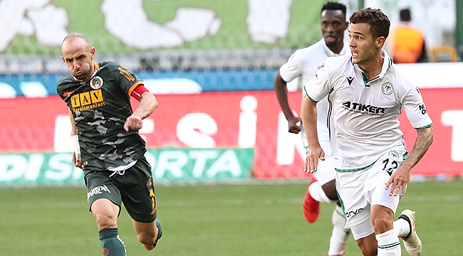 Konyaspor şans golüyle puanı kaptı