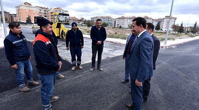 Kılca, yol çalışmaları inceledi