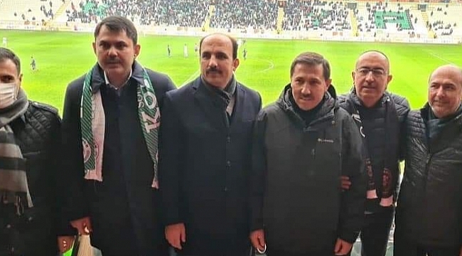 Bakan Kurum'dan Konyaspor'a destek