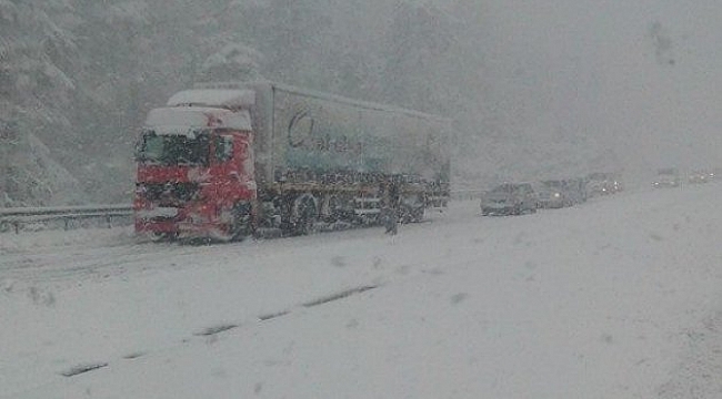 Antalya yolu yine kapandı