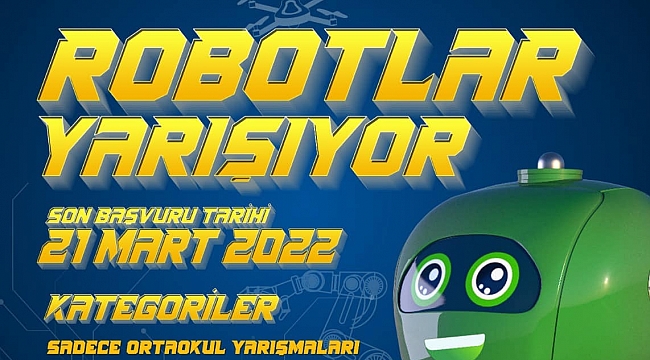Karatay Belediyesi'nden Robot yarışması