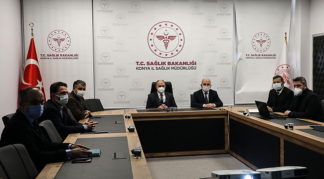 Vali Özkan, Pandemi hakkında bilgi aldı