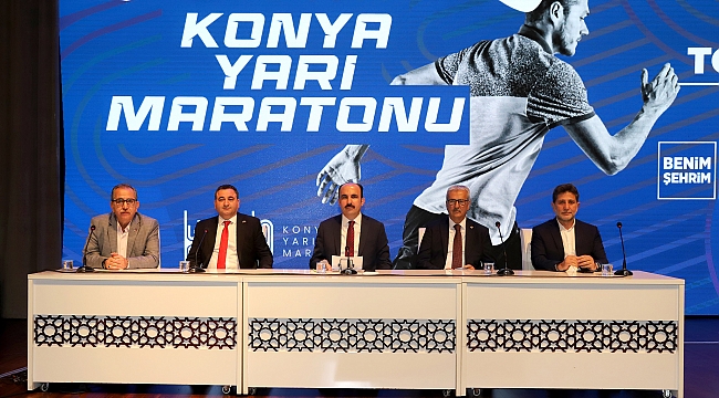 Konya Yarı Maratonu heyecanı başlıyor