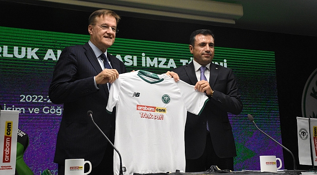 Konyaspor, isim sporluğu anlaşmasını imzaladı