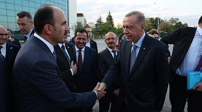 Altay'dan Cumhurbaşkanı Erdoğan'a Teşekkür 