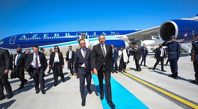 Azerbaycan Cumhurbaşkanı  İlham Aliyev Konya’da