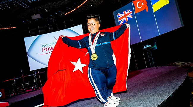 Altın kız Besra'dan bir altın daha