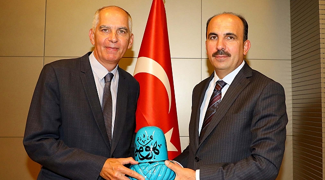 Fransız Elçi'den Altay'a ziyaret