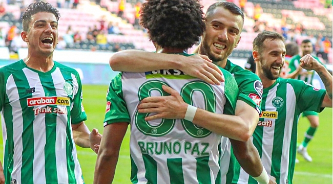 Konyaspor durdurulamıyor 1-0