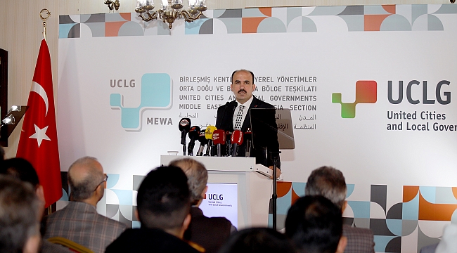 Altay Basın Mensuplarına UCLG Başkanlığını Değerlendirdi