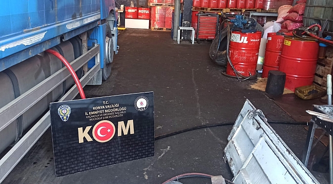 3 ton kaçak akaryakıt yakalandı