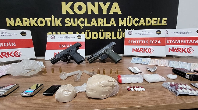 Tavuğun altında yumurta değil uyuşturucu çıktı