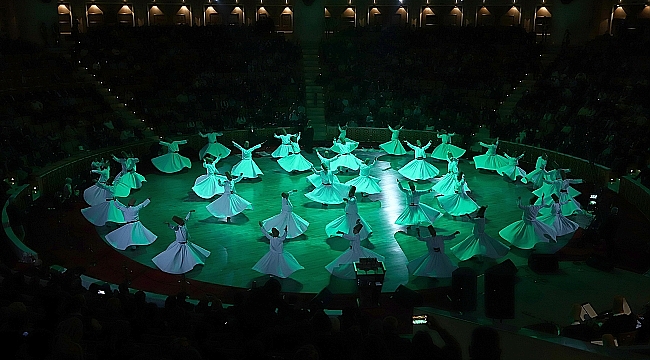 Hz. Mevlana'yı anma törenleri sona erdi