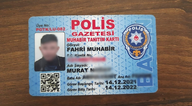 Bir sahte gazeteci daha yakalandı!