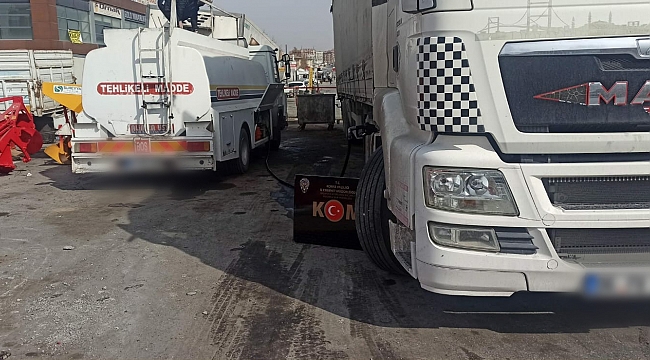 Akaryakıt kaçakçılarına suçüstü: 2 gözaltı