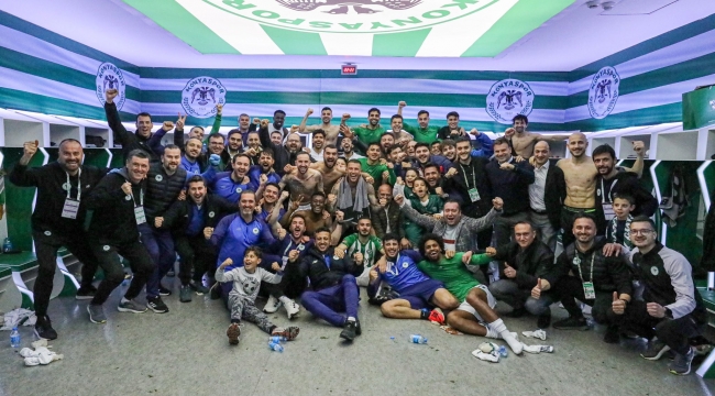 Konyaspor 9 hafta sonra kazandı 2-1