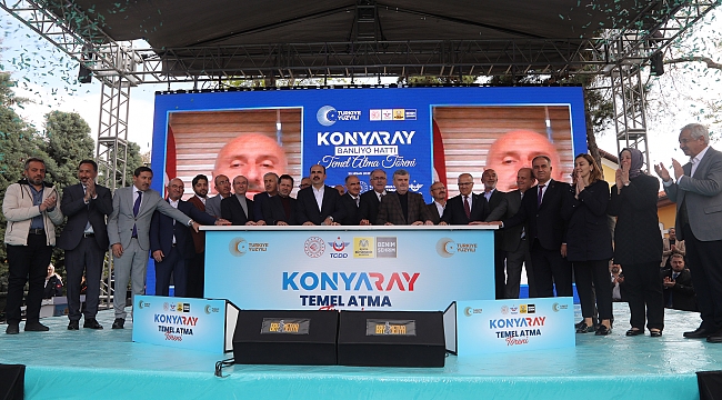 KONYARAY'ın temeli nihayet atıldı...!