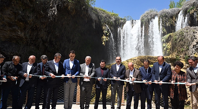 Yerköprü Şelalesi modern hale getirildi