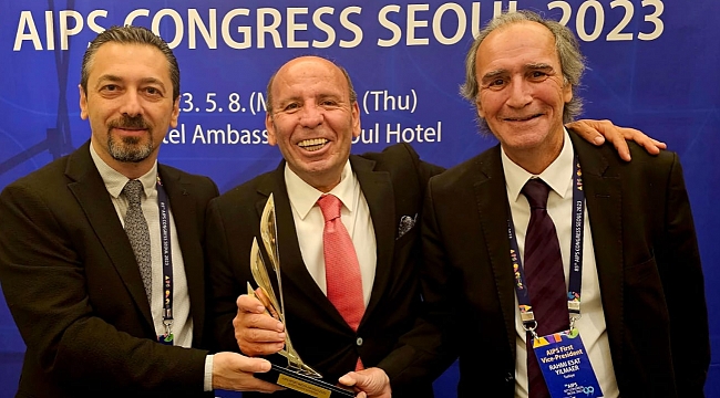 Atilla Türker’e Dünya Ödülü