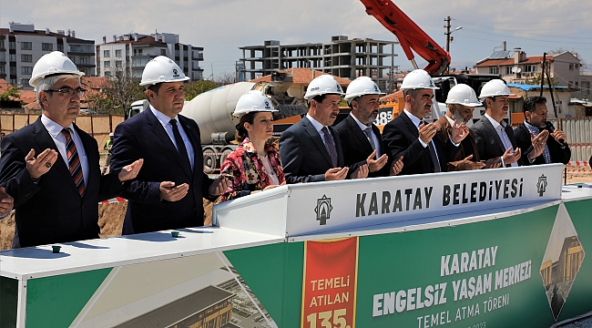 Türkiye'nin en büyük engelsiz yaşam merkezinin temeli atıldı
