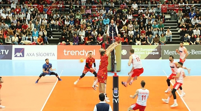 Avrupa Altın Ligde ilk mağlubiyet 2-3