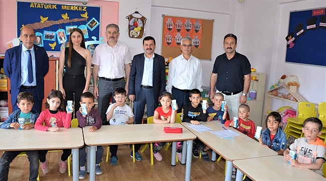 TORKU’dan Hatay’daki okullara süt dağıtımı
