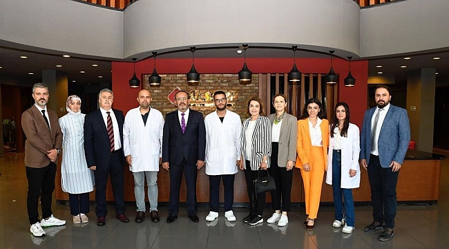 Akşeker KTÜ heyetini konuk etti 