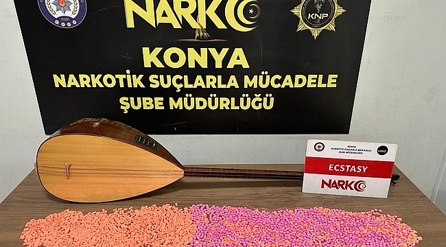 Bağlamanın içinde binlerce uyuşturucu