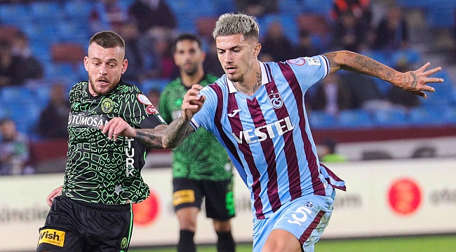 Konyaspor iyi oynadı ama... 2-1