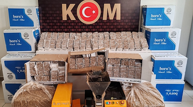 Kaçakçılara darbe 12 kişi gözaltına alındı