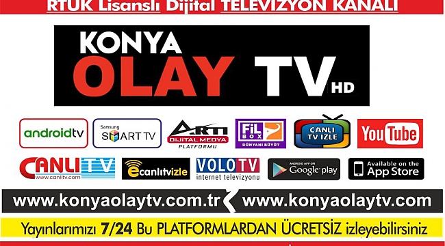 KONYAOLAYTV'nin Şubat ayında izleyici sayısı 25 milyonu aştı