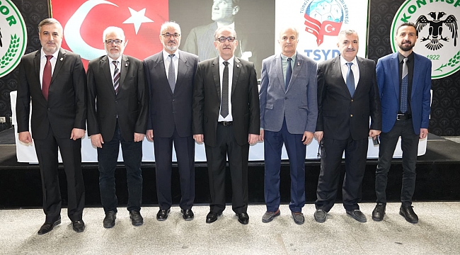 TSYD Konya şubesinde Dönmez güven tazeledi
