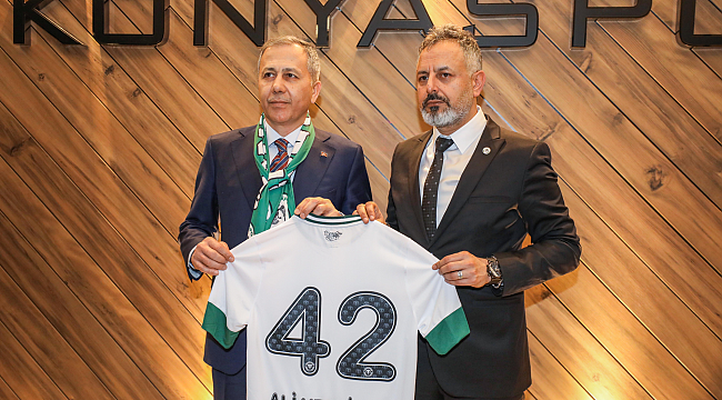 Yerlikaya'dan Konyaspor'a ziyaret