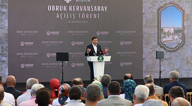 800 yıllık Kervansaray Otel olarak hizmet verecek