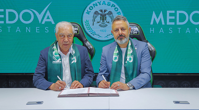 Konyaspor'un sağlık sponsoru Medova oldu