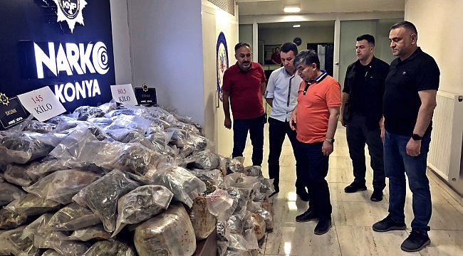 225 kilo ıyuştucu bulundu