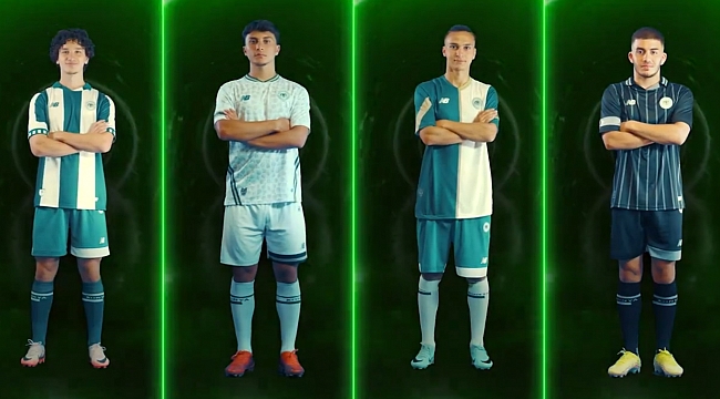 Konyaspor'un yeni sezon formaları görücüye çıktı