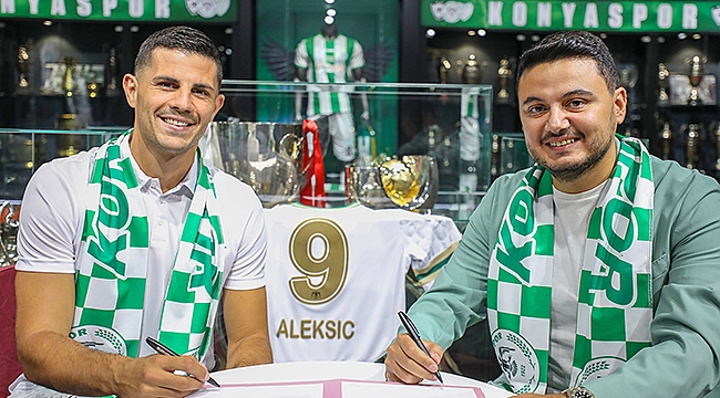 Konyaspor Danijel Aleksic ile 2+1 yıllık anlaştı