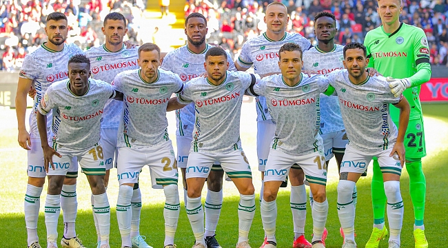 Konyaspor Gaziantep'ten eli boş dönüyor 1-3