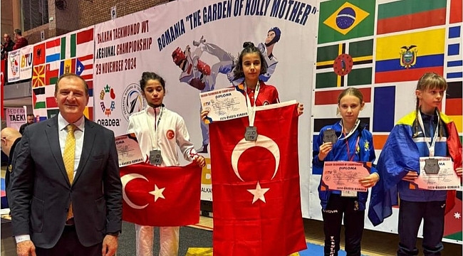 Fatma Azra Kurt Balkan Şampiyonu oldu